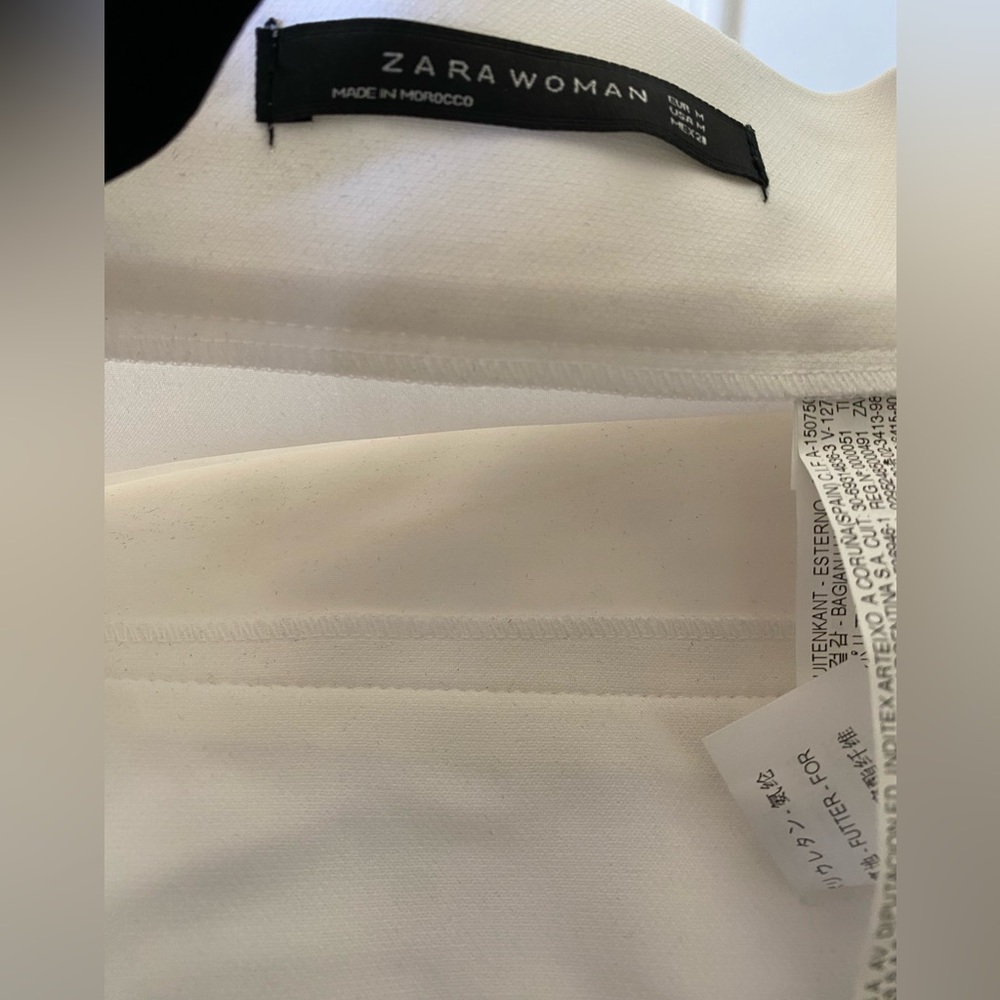 Not worn Zara white layered skirt, new without tags. - Picture 2 of 3
